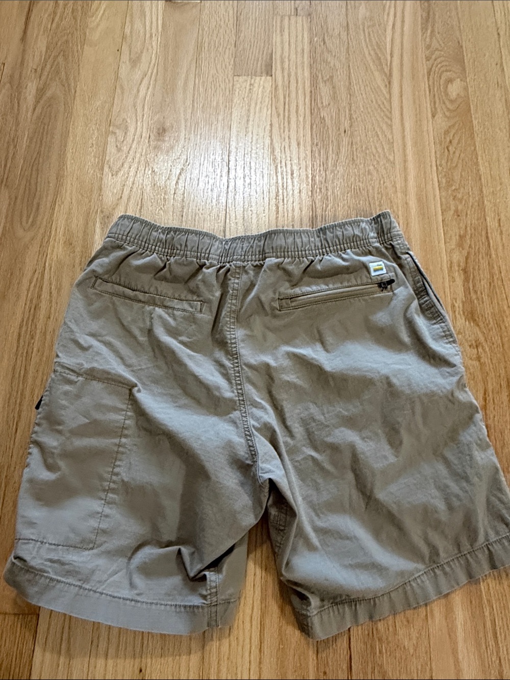 Vuori Tan Khaki Ripstop Shorts Sz M - Picture 5 of 6